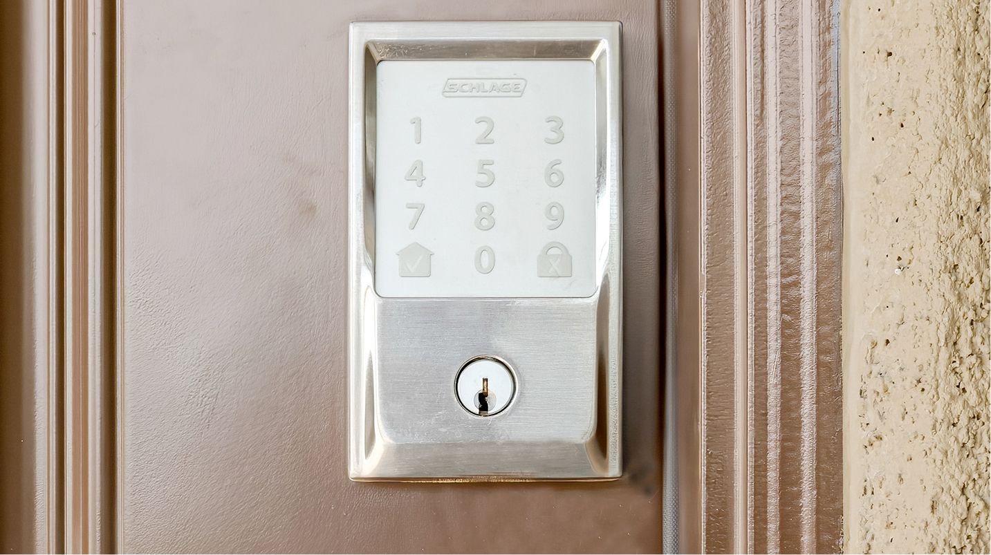 Divisional Gold Ei Schlage Lock F1