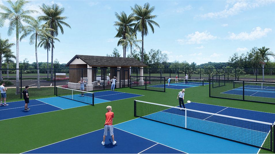 Lennar at Turnleaf Amenity Pickleball Dev 6 10 25