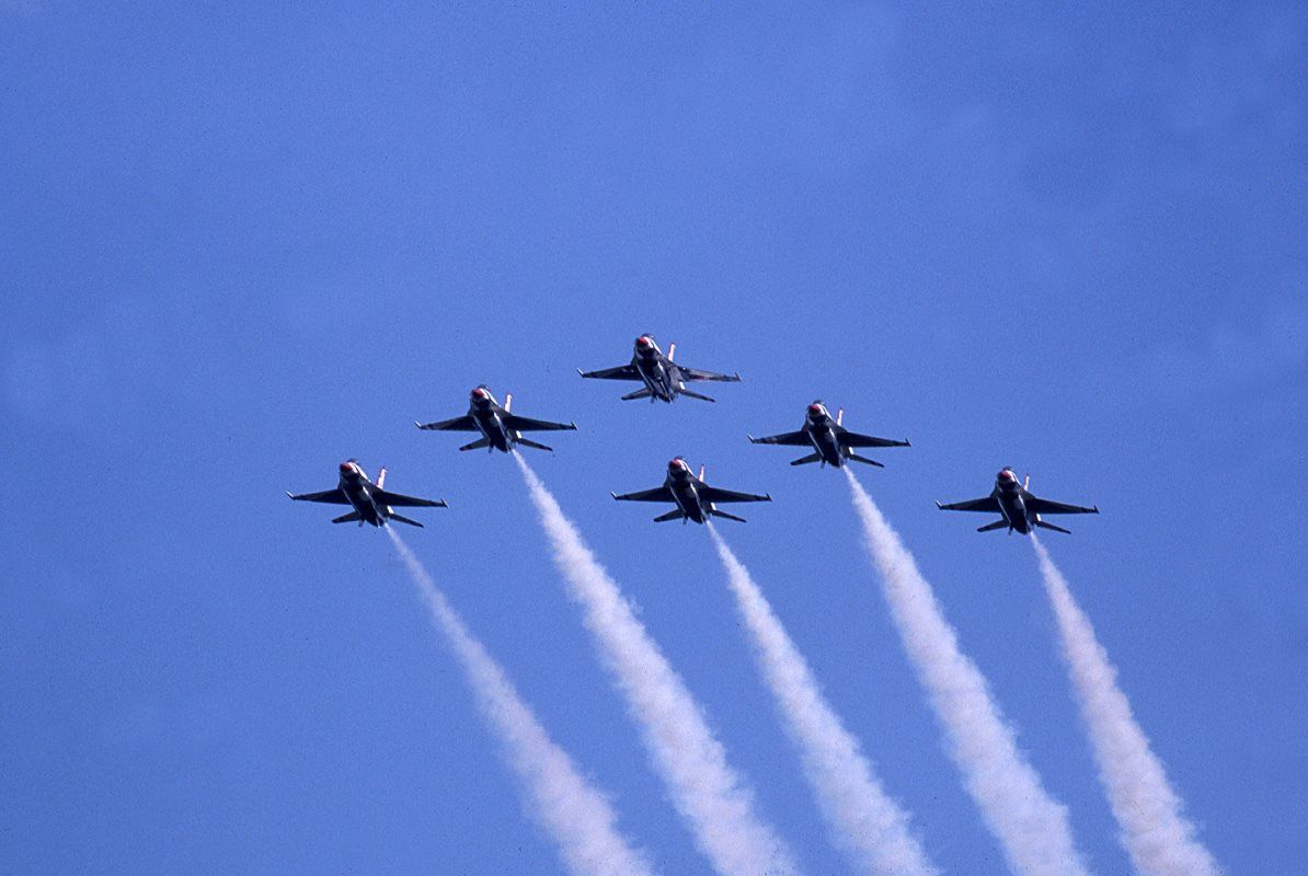 Military Air Force Fighter Jets Flight