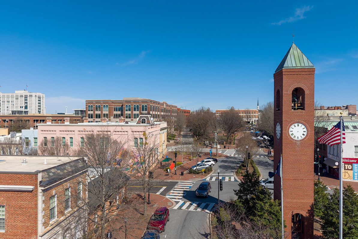 Spartanburg Aerial Clock Tower