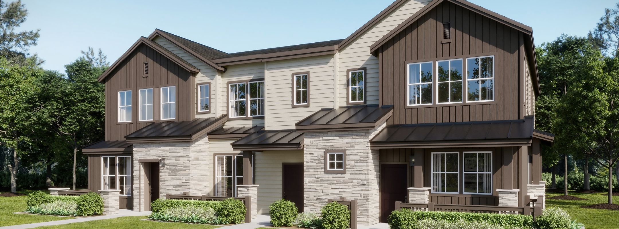 Parkside Sterling Ranch 3 Plex Country Ranch Exterior C C R3