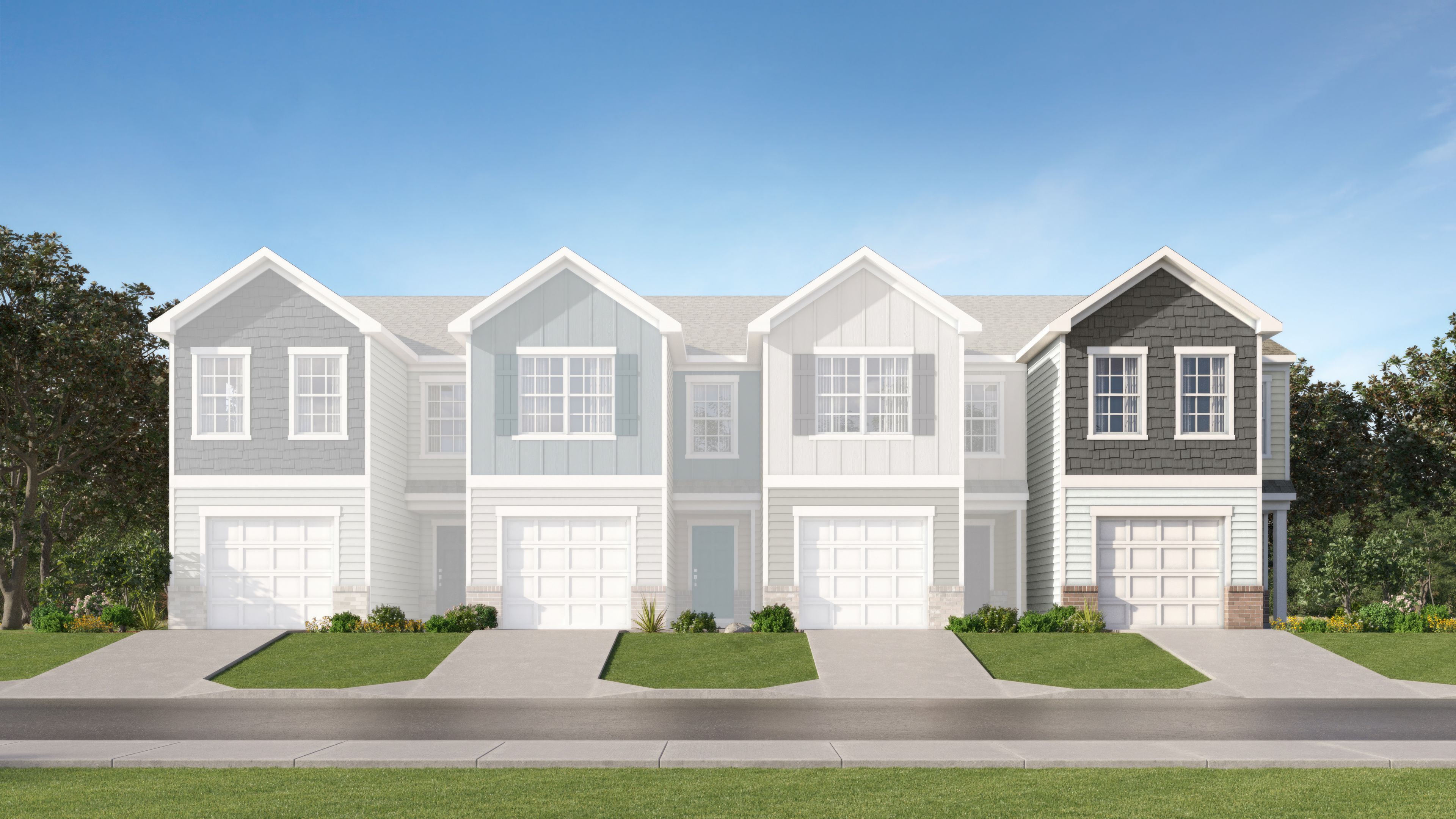 Taylor Hill - Parks Townhomes por Lennar en Columbia South Carolina
