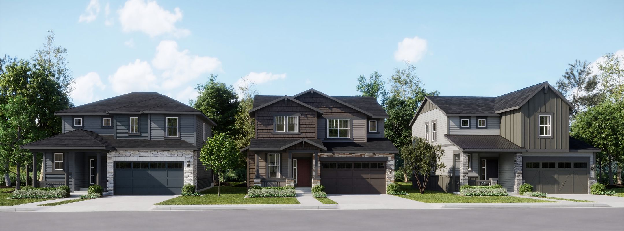 Pioneer Ken Caryl Ranch Streetscape