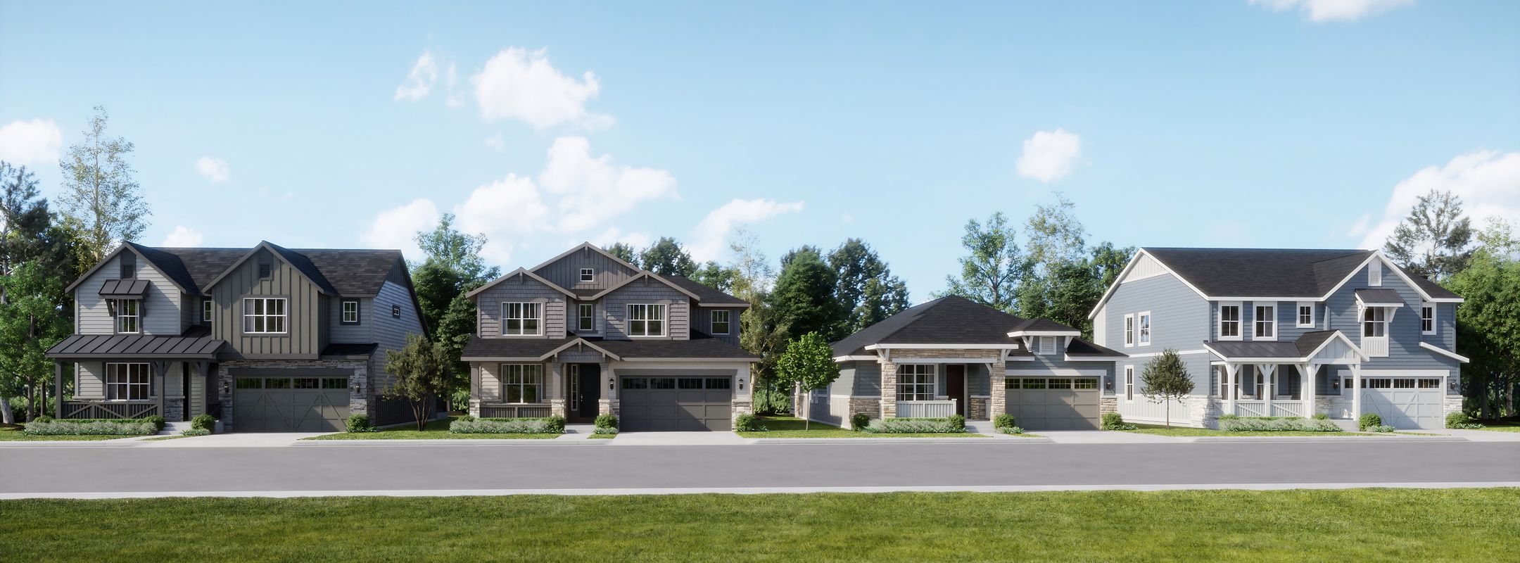 Monarch Ken Caryl Ranch Streetscape