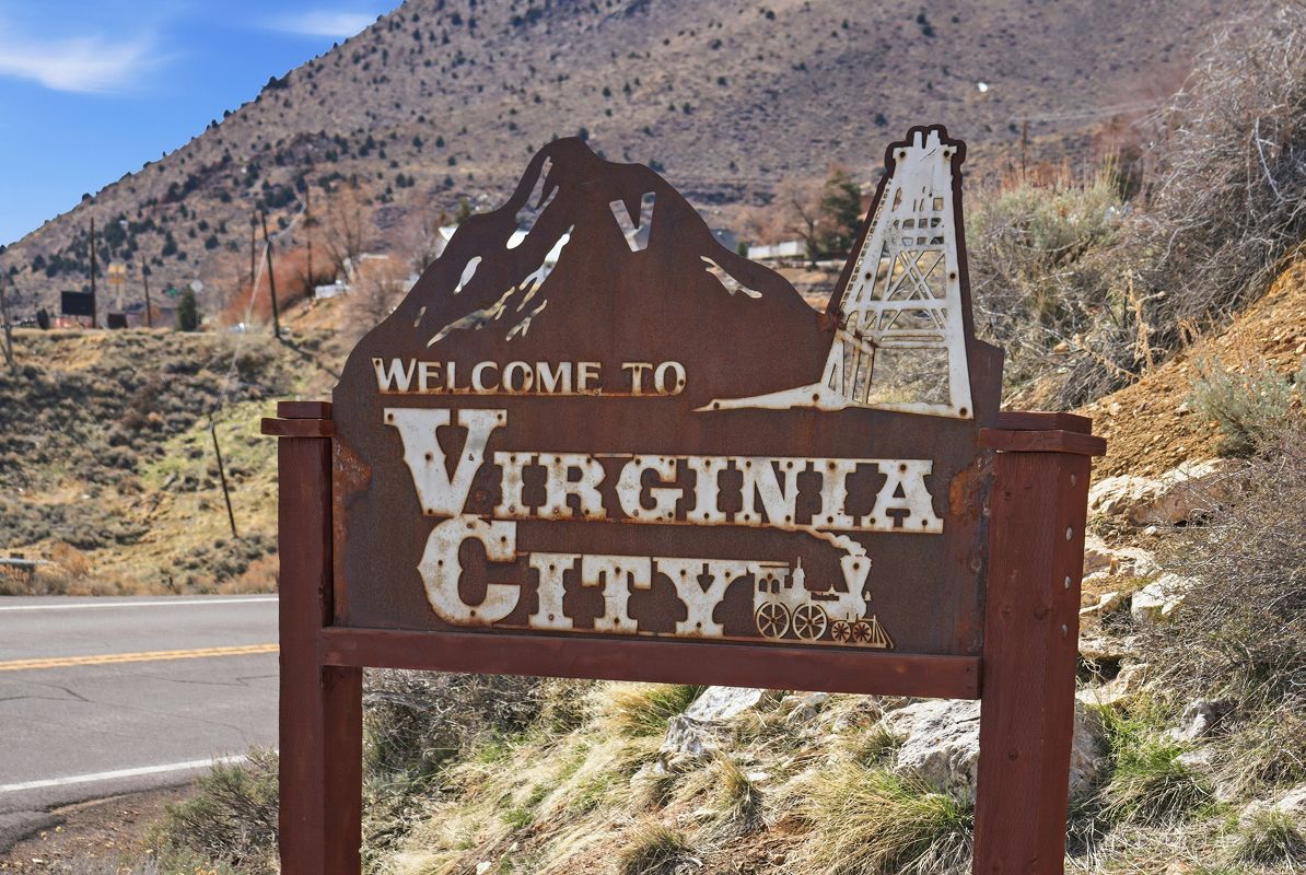 Virginia City Sign