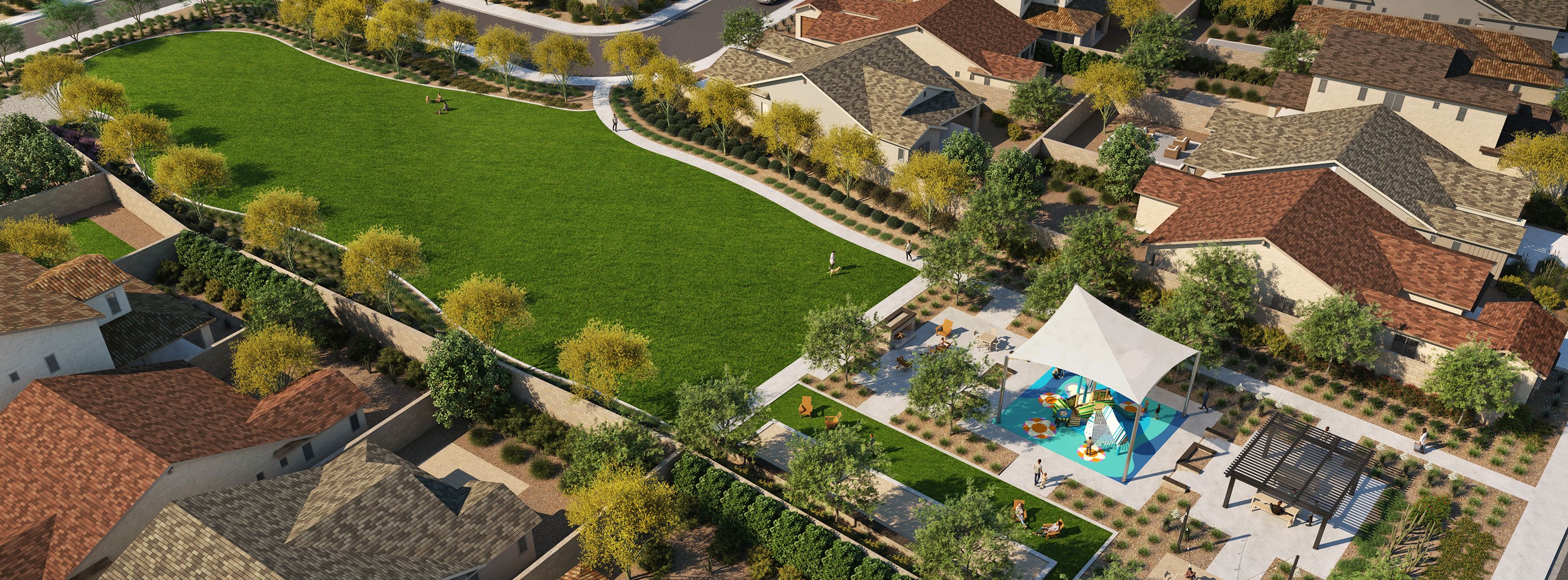 Teravalis Amenity Playground Aerial Dev