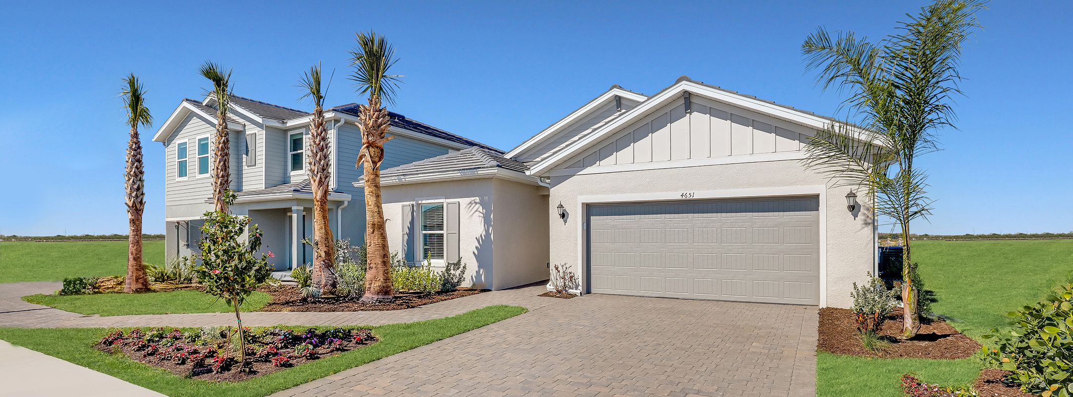 Executive Homes Gatherpoint Streetscape