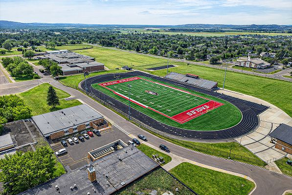 Prairie Du Sac Sauk Prairie High School Eagles Stadium
