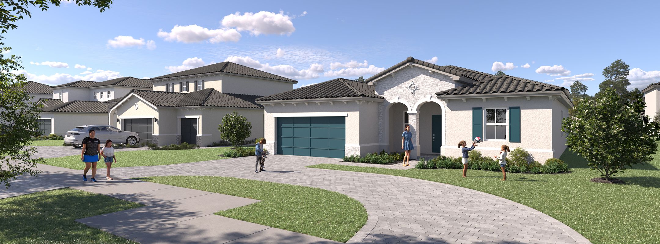 Sable Heron Pointe Streetscape 2of2