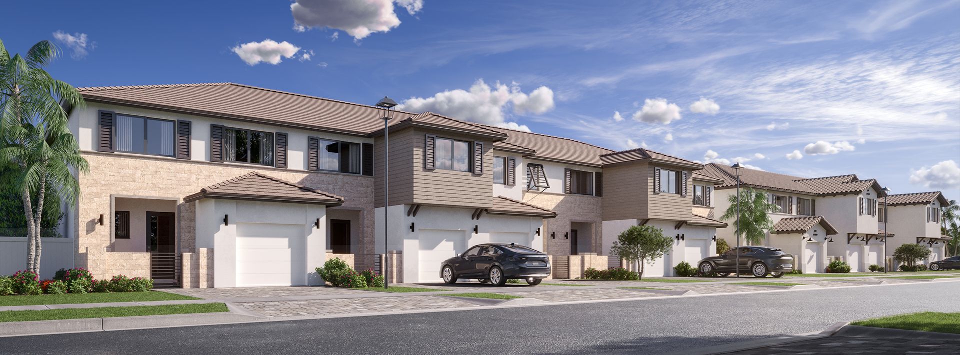 Lusso Solterra Streetscape 2of2