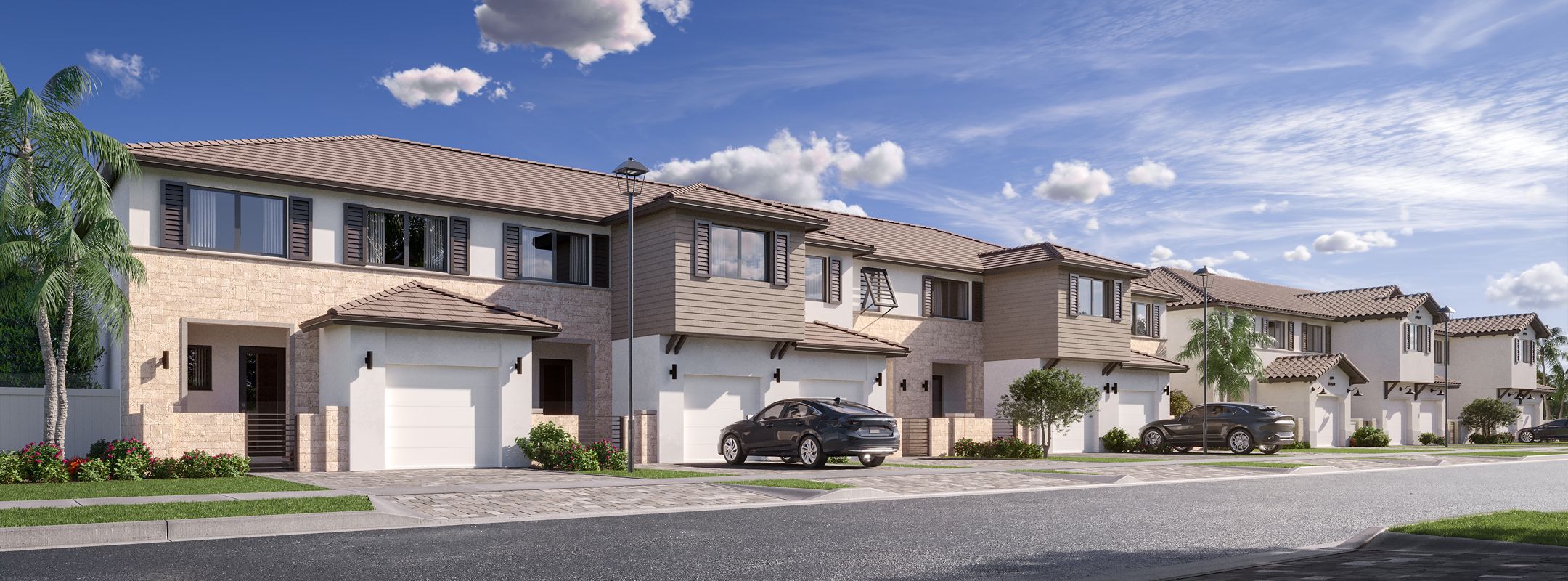 Lusso Solterra Streetscape 2of2