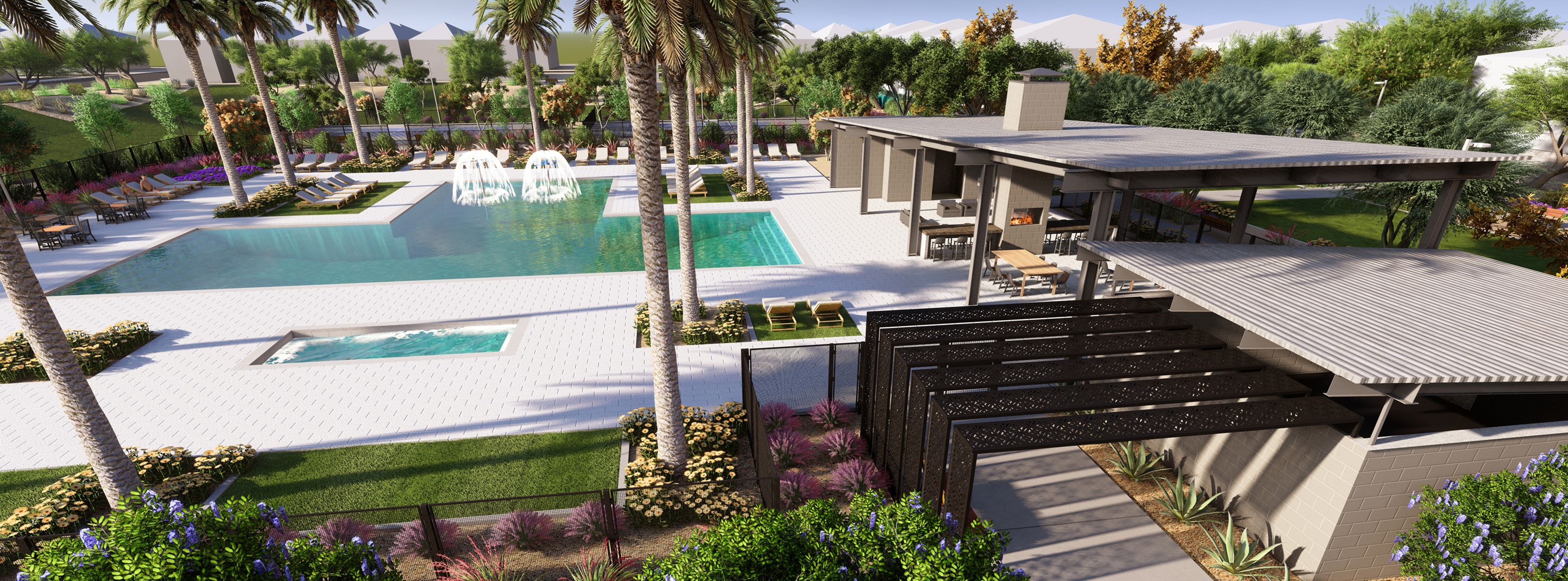 Hawes Crossing Amenity Pool 1of2