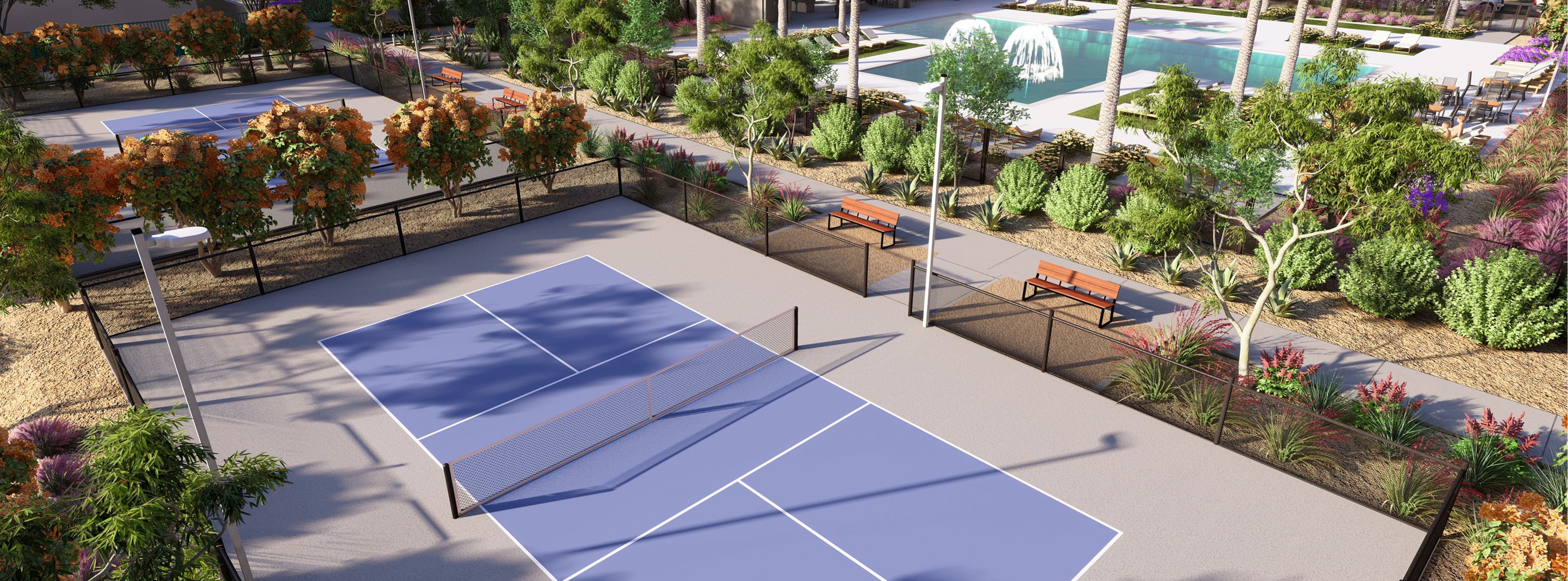 Hawes Crossing Amenity Pickleball
