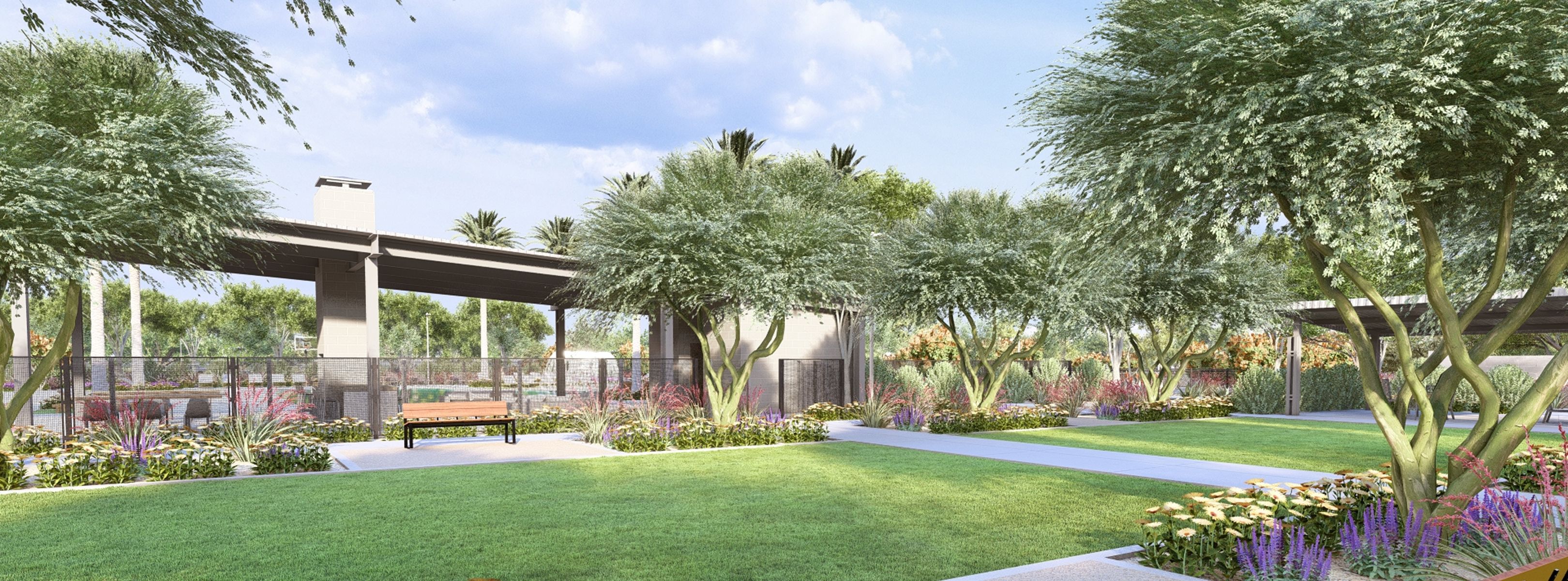 Hawes Crossing Amenity Greenbelt Event Lawn