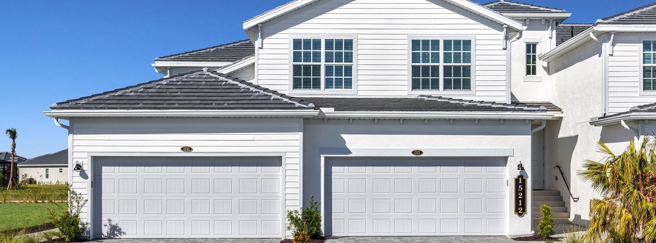 Coach Homes Webbs Reserve Streetscape