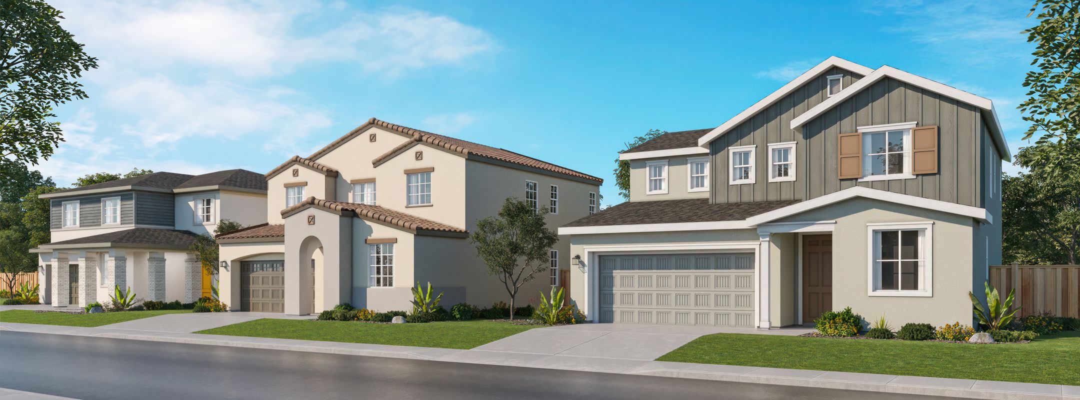 Evergreen Cedar Point Streetscape