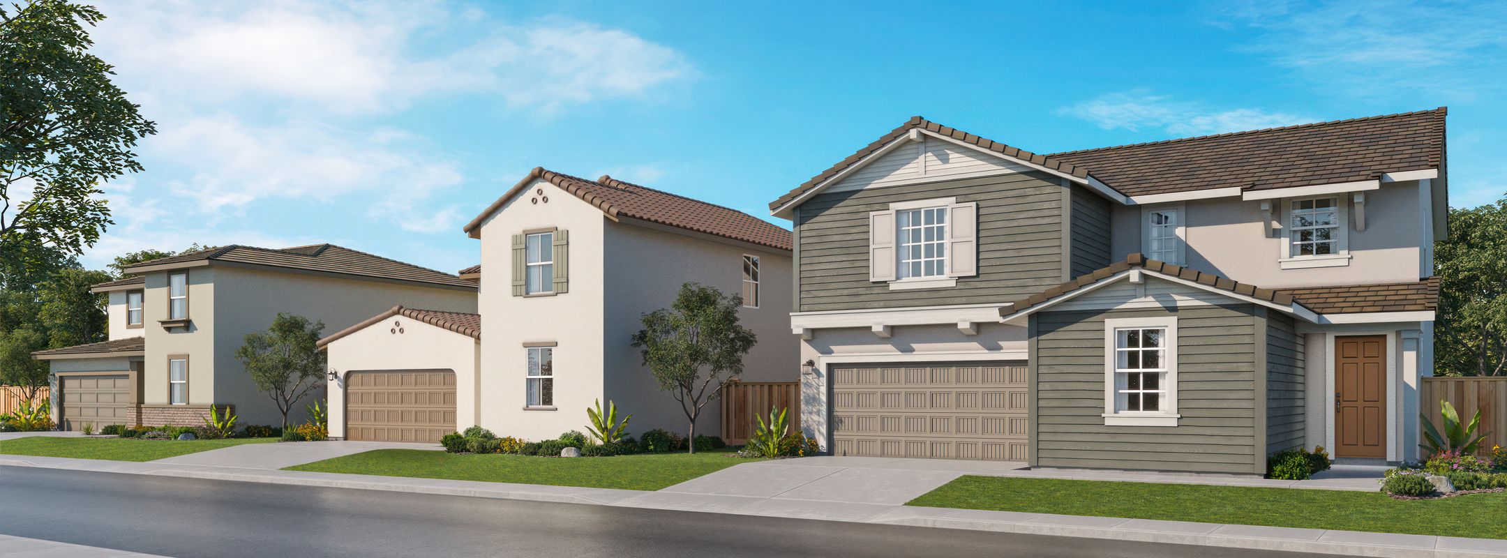 Oak Cedar Point Streetscape