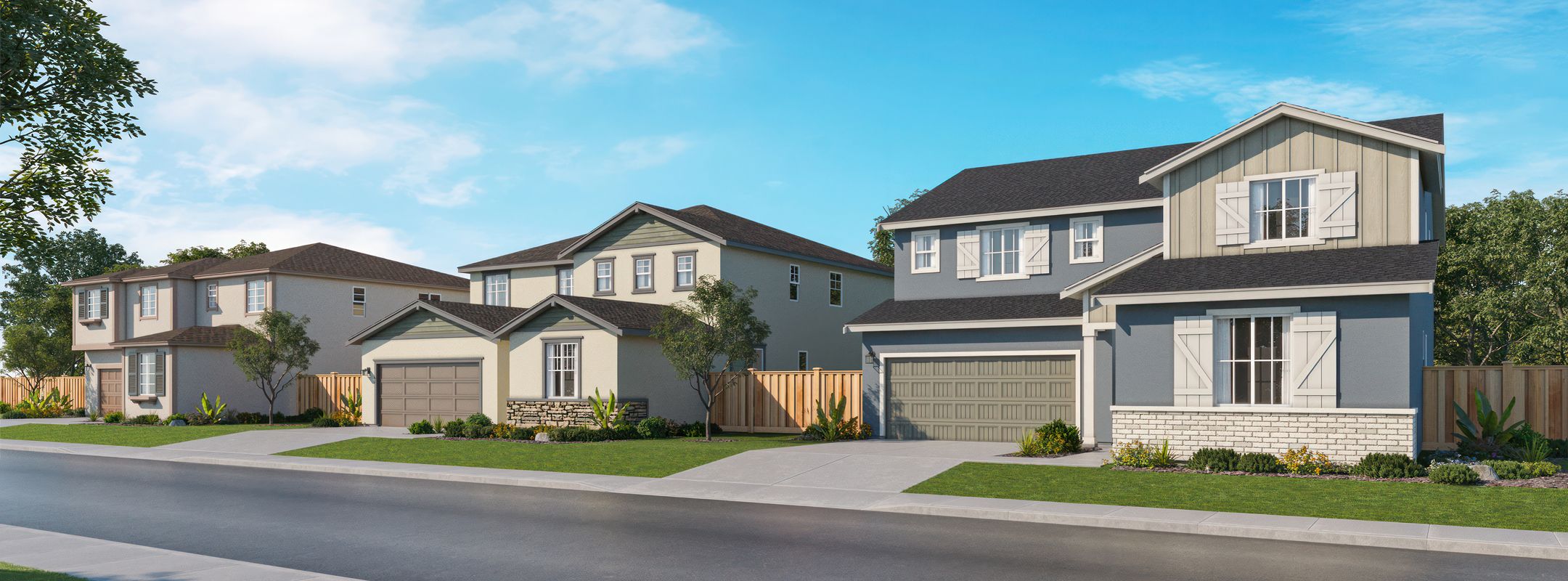 Walnut Cedar Point Streetscape