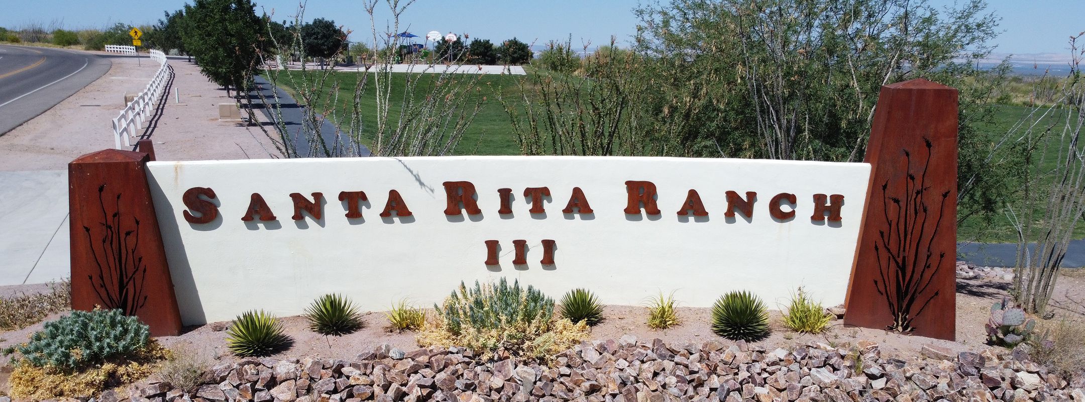 Santa Rita Ranch Amenity Monument 1of6