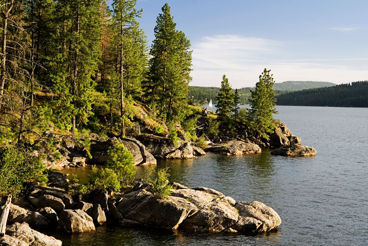 ID Coeurd Alene Lake Tubbs Hill