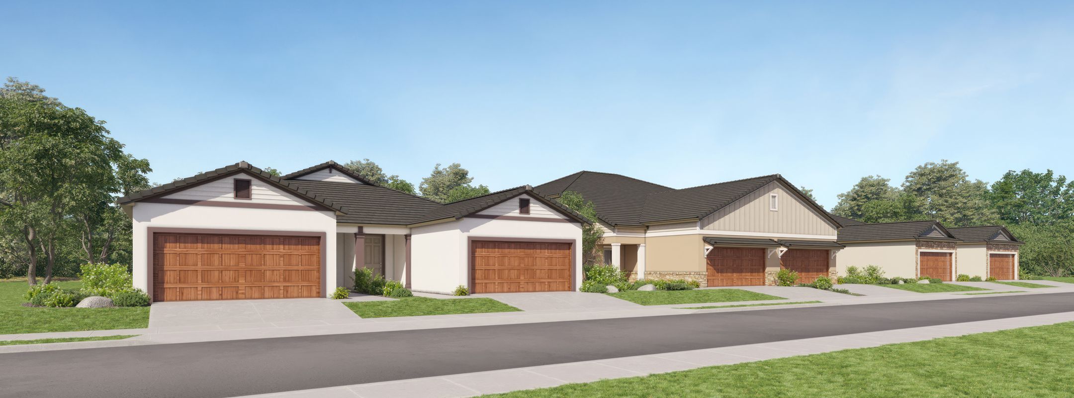 Prosperity Lake AA Villas Streetscape 3 27 26