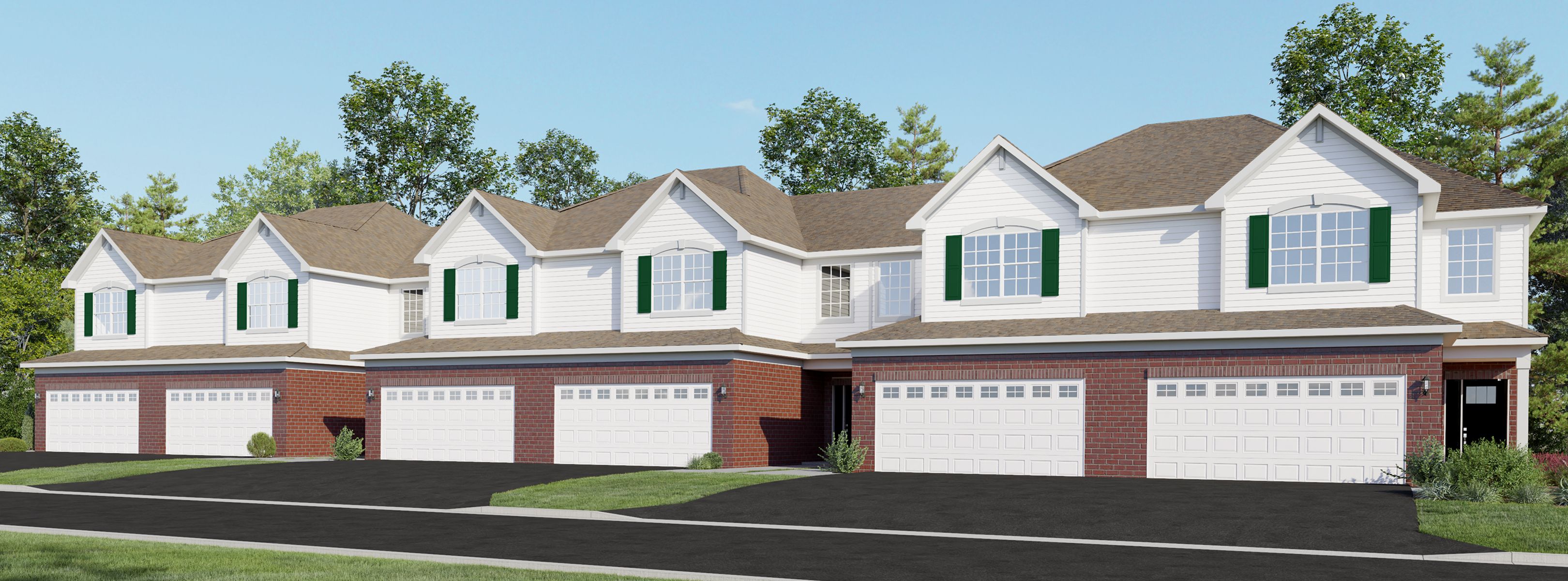 Traditional TH Lakes Park Streetscape