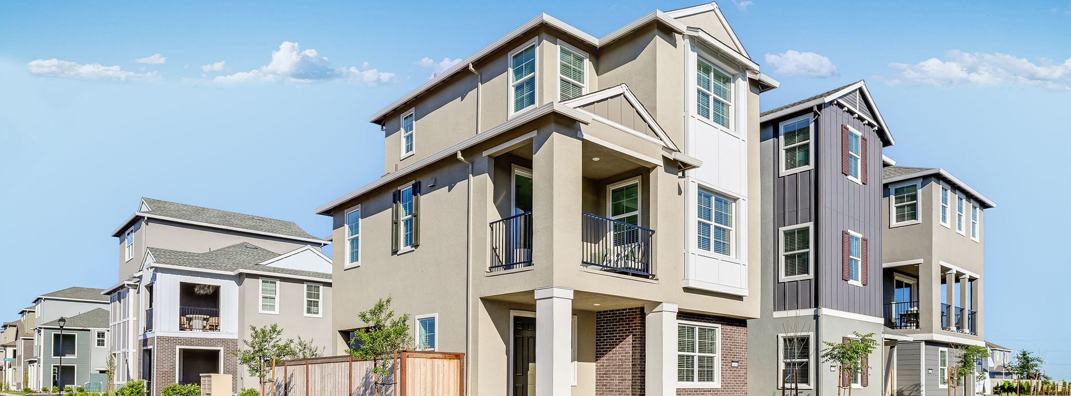 The Cottages Greenwood Streetscape 1of2