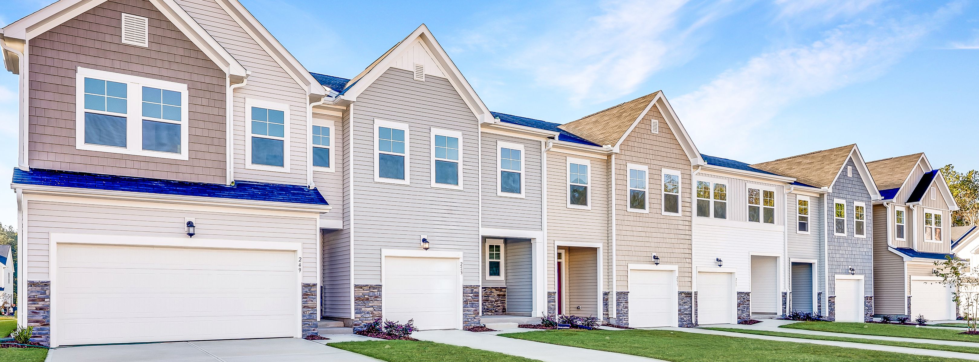 Designer Finley Landing Streetscape