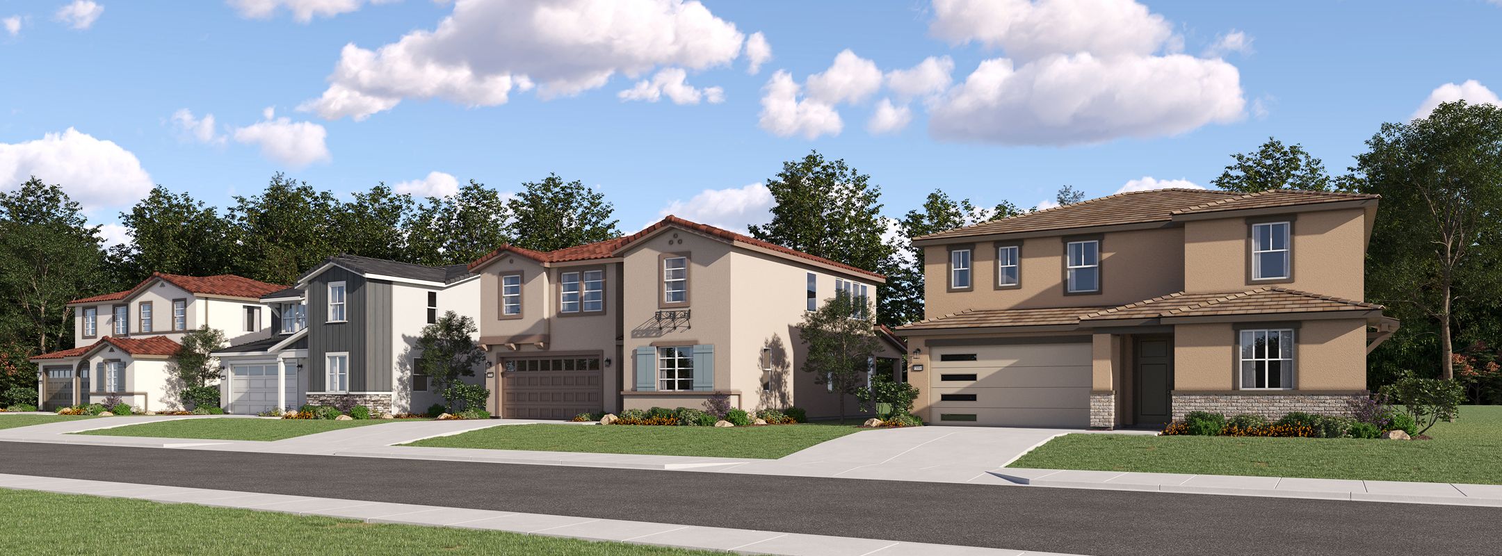 Highpoint East Ridge Streetscape