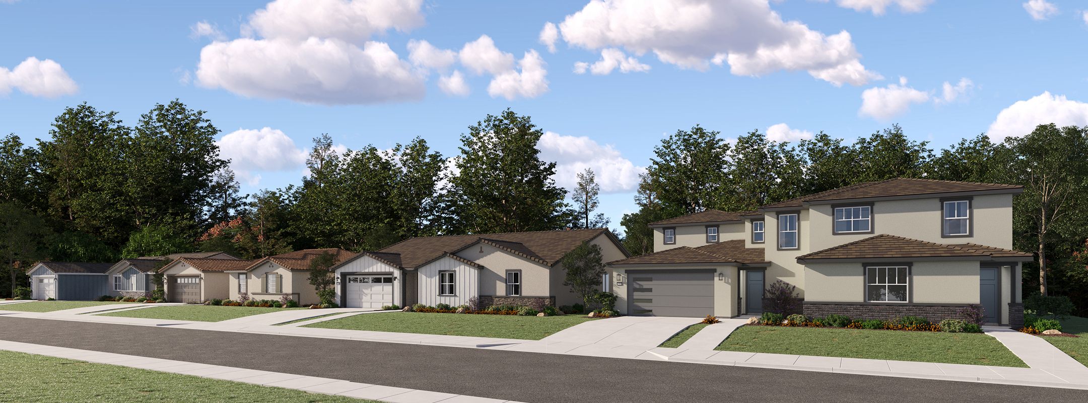 Starlight East Ridge Streetscape