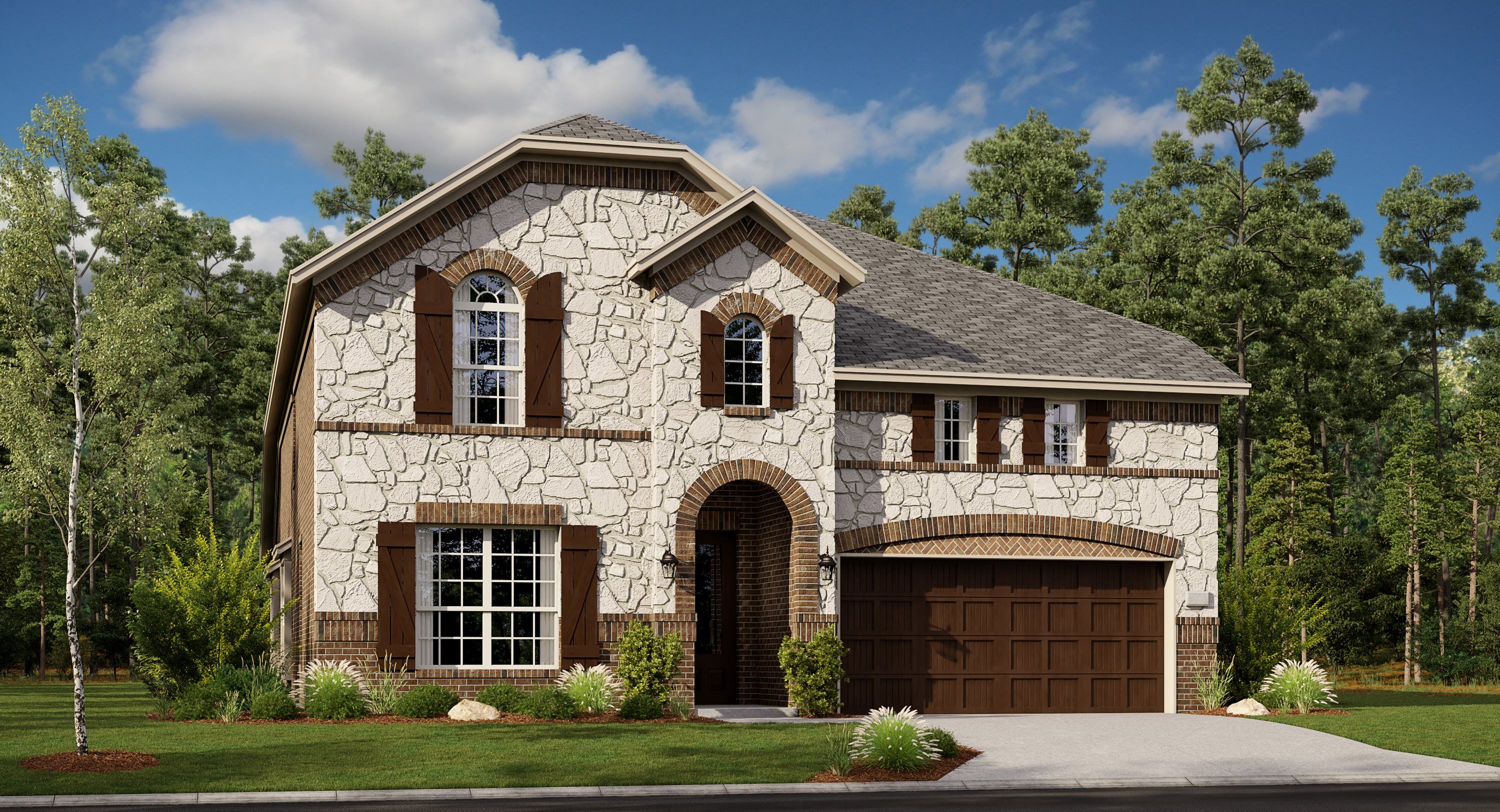 Liberty II w/ Media Standard floor plan