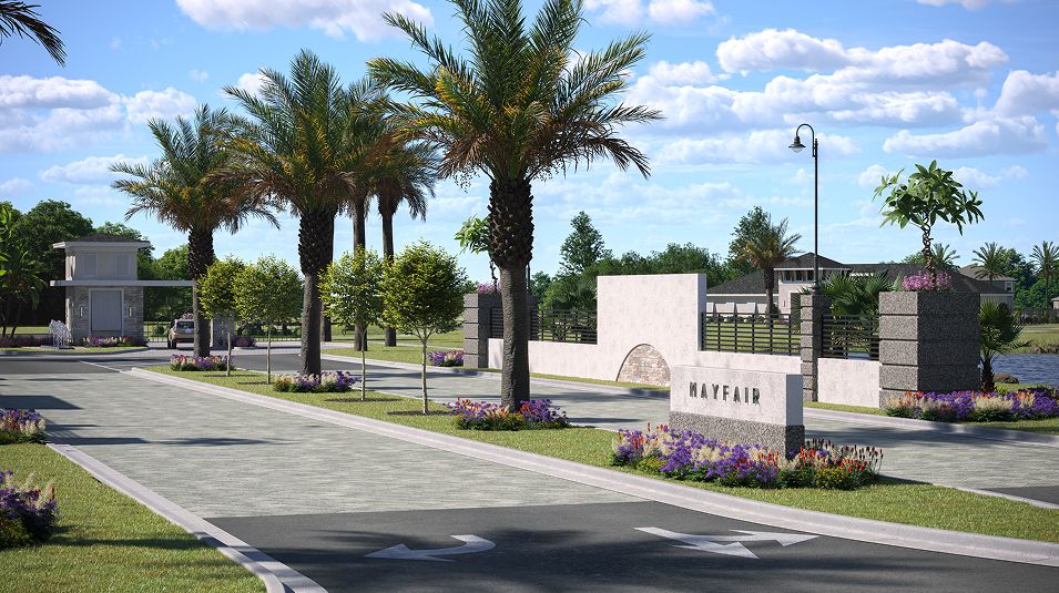 Meridian At Mayfair Amenity Entry Monument