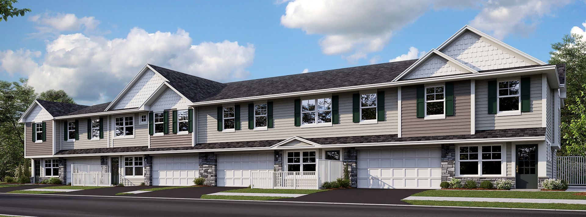 Colonial Manor Lynwood Streetscape