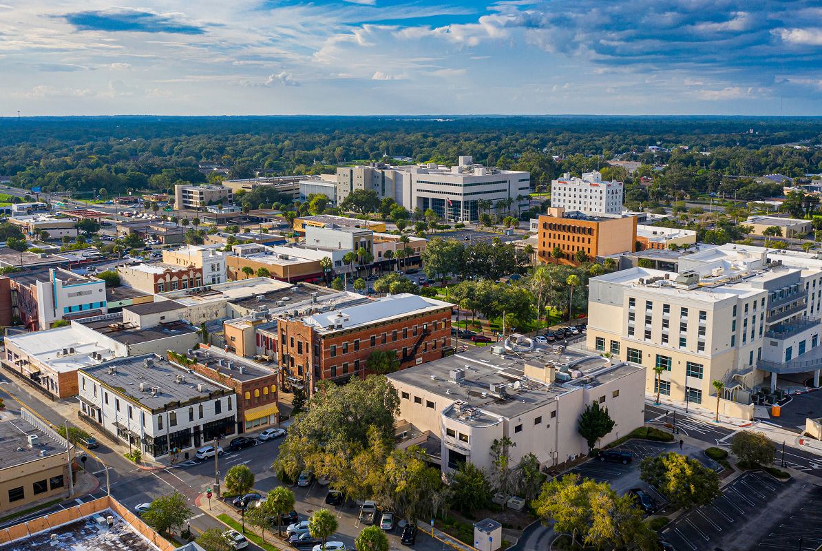 Ocala Downtown Aerial