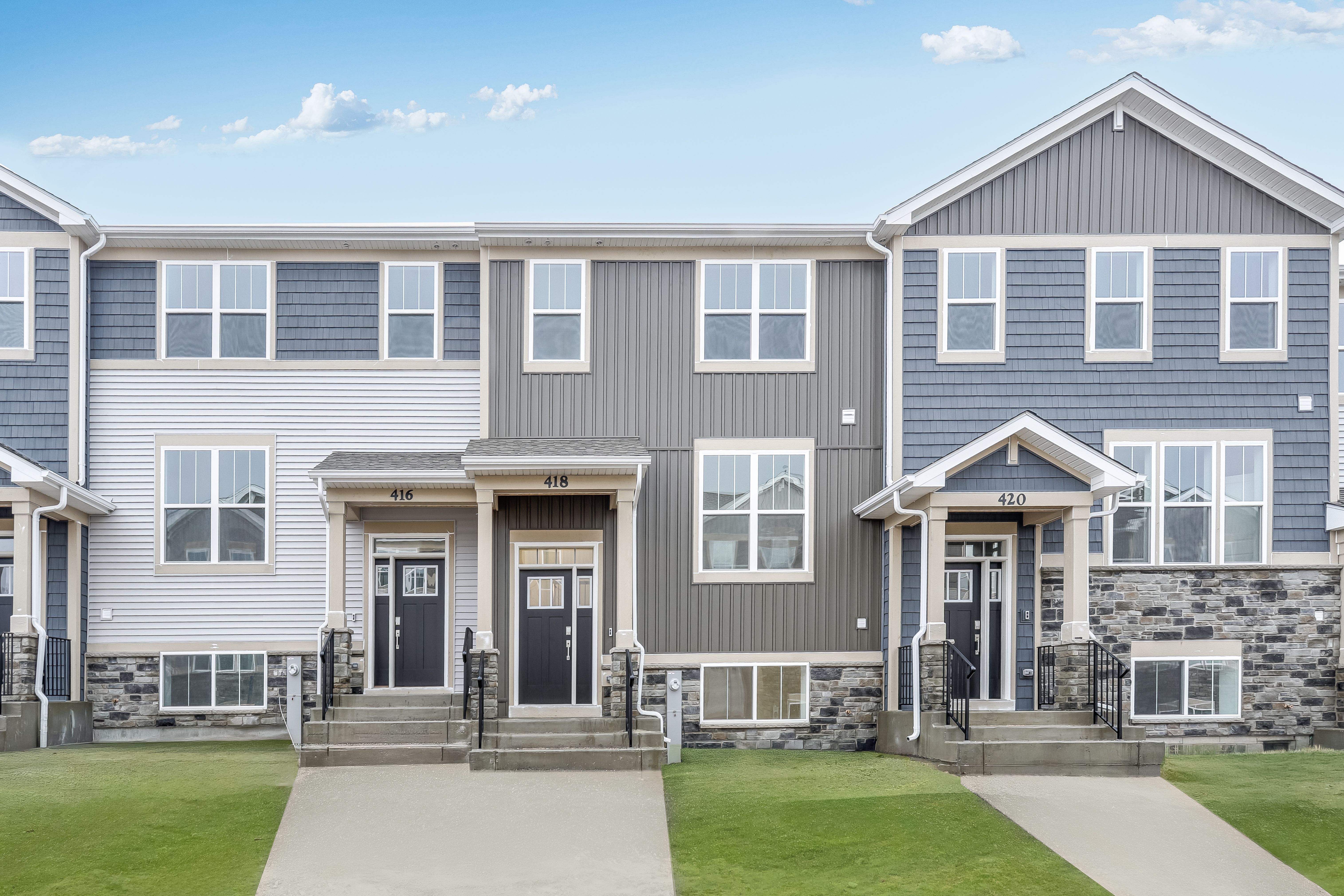 Chatham - Oaks of Volo - Urban Townhomes: Volo, Illinois - Lennar