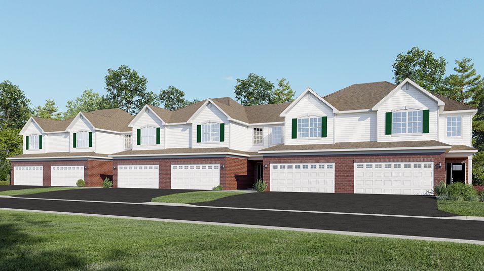 Marianne - Lakes Park - Traditional Townhomes: New Lenox, Illinois - Lennar