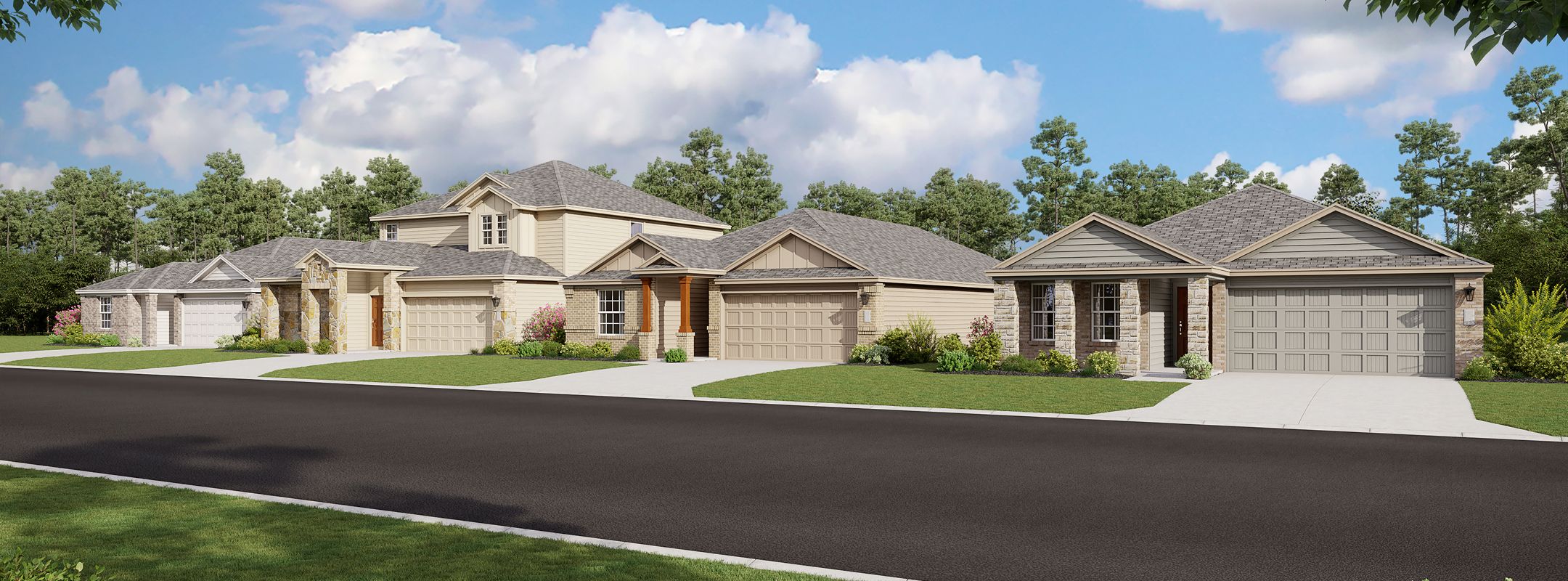 AUS Claremont Cotton Brook Streetscape