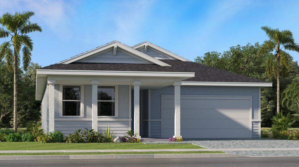 Dahlia - Riverwood at Everlands - The Angler Collection: Palm Bay, Florida - Lennar