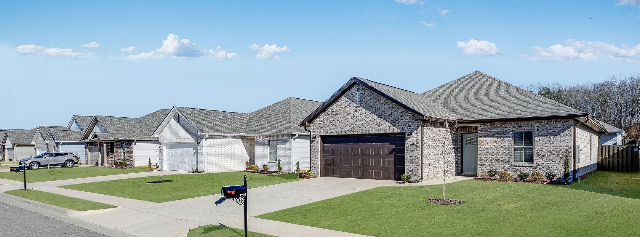 Highland Trails Cottage Streetscape