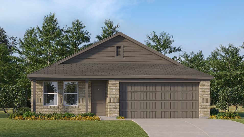 Oxford - Travis Heights - Watermill Collection: Sherman, Texas - Lennar