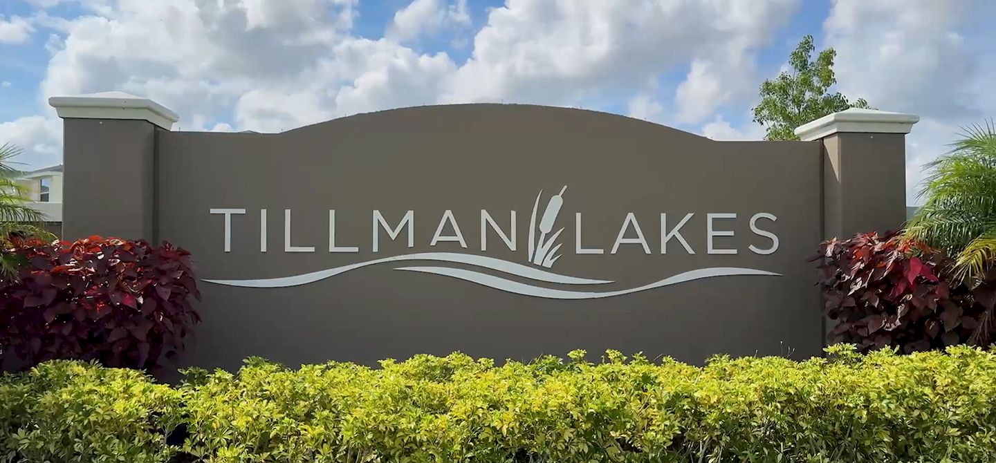 Tillman Lakes Amenity Monument 10 2 25