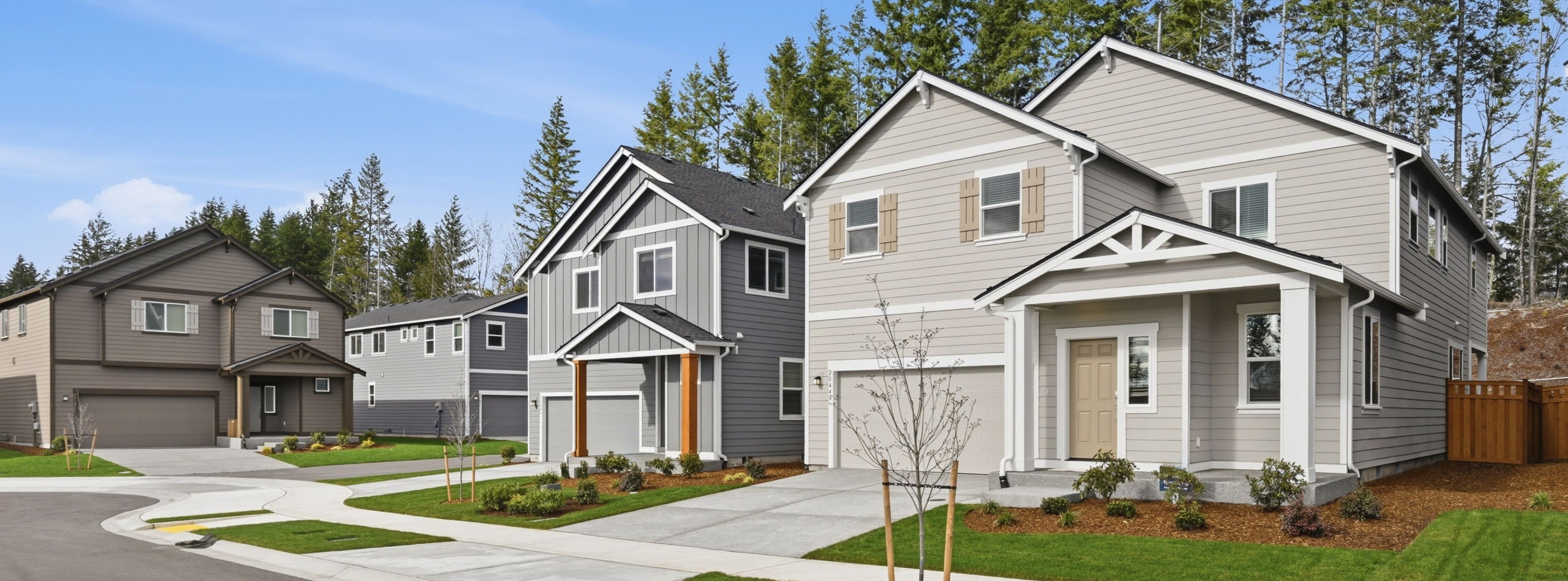 Gallery East Tehaleh Glacier Pointe Streetscape