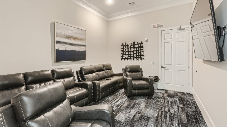 Trace At Olde Towne Amenity Clubhouse Movie Room