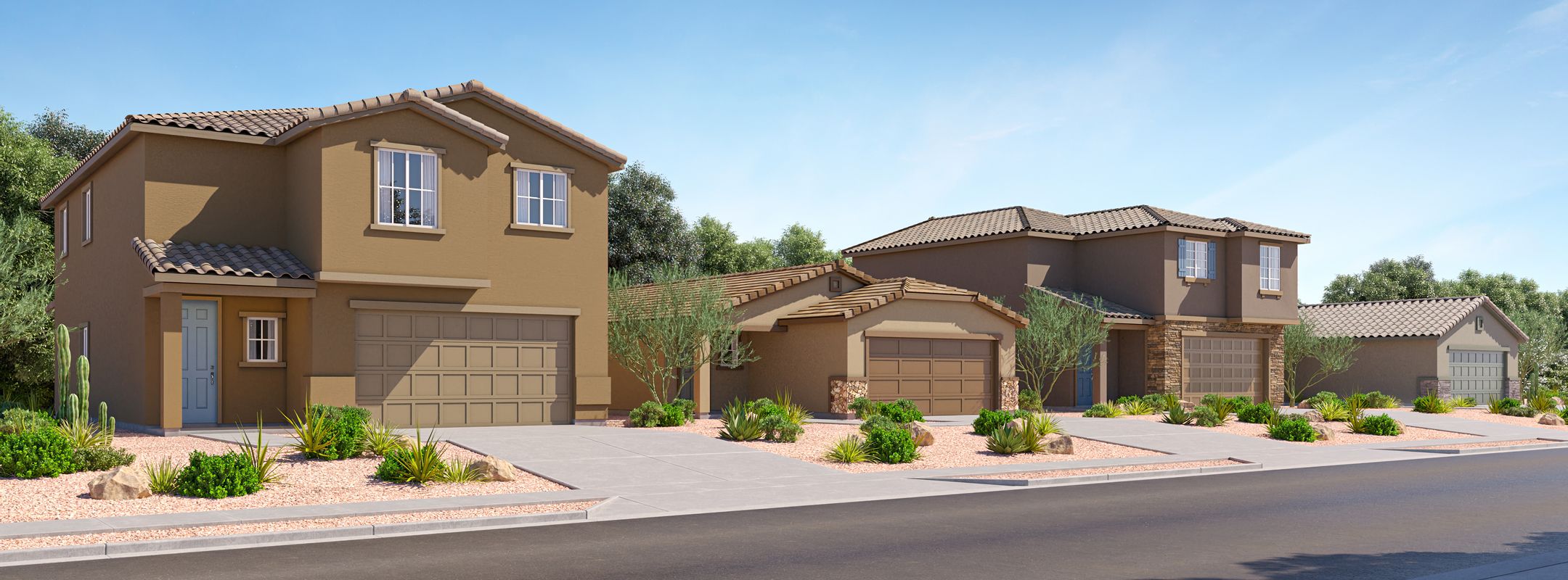 Harvest Ridge Monarch Streetscape