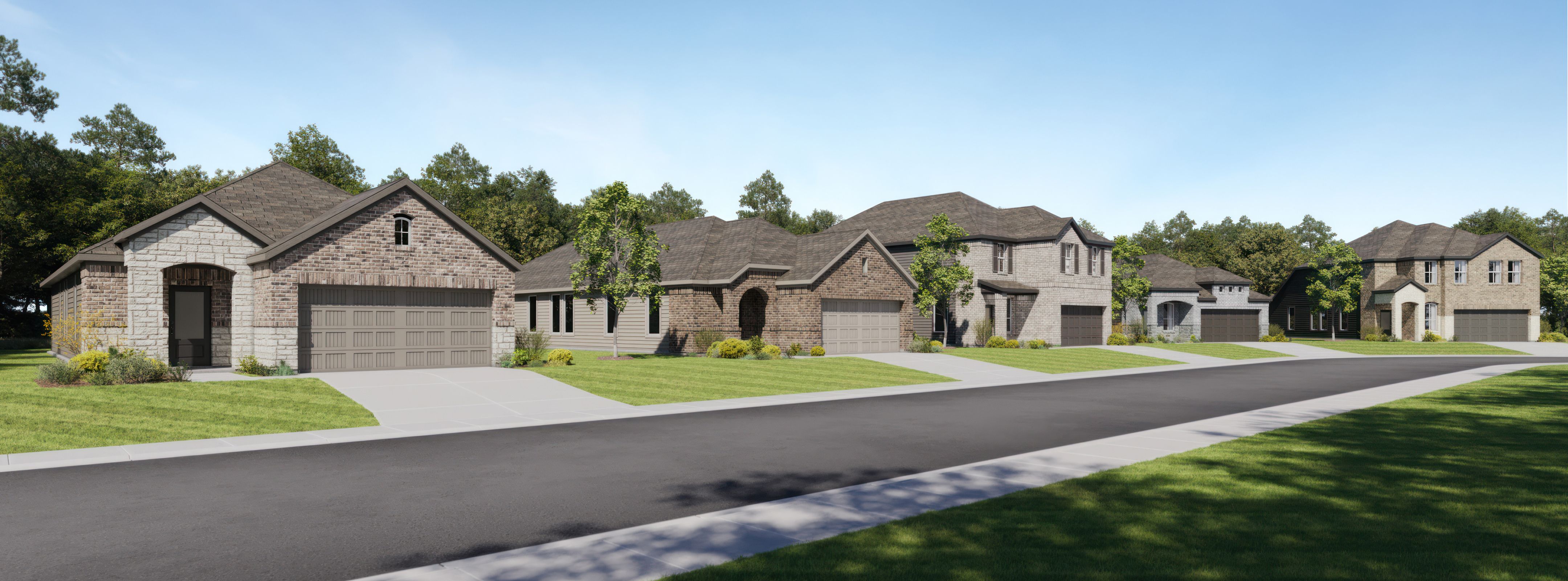 Grove Core Eventide 1 Side Brick Streetscape