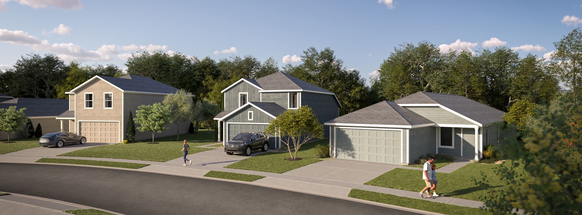 Grove Core Cottage Streetscape 1of2