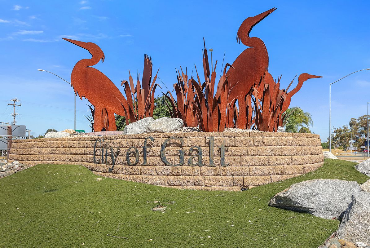 Galt City Monument