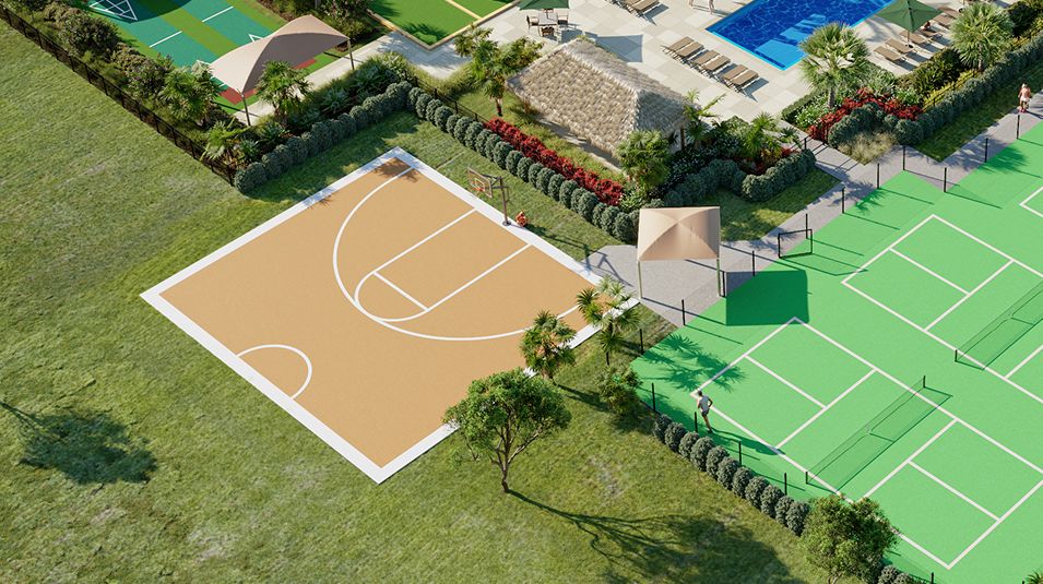 Sanctuary Wellness Ridge Amenity Sport Court Basketball 3 27 26