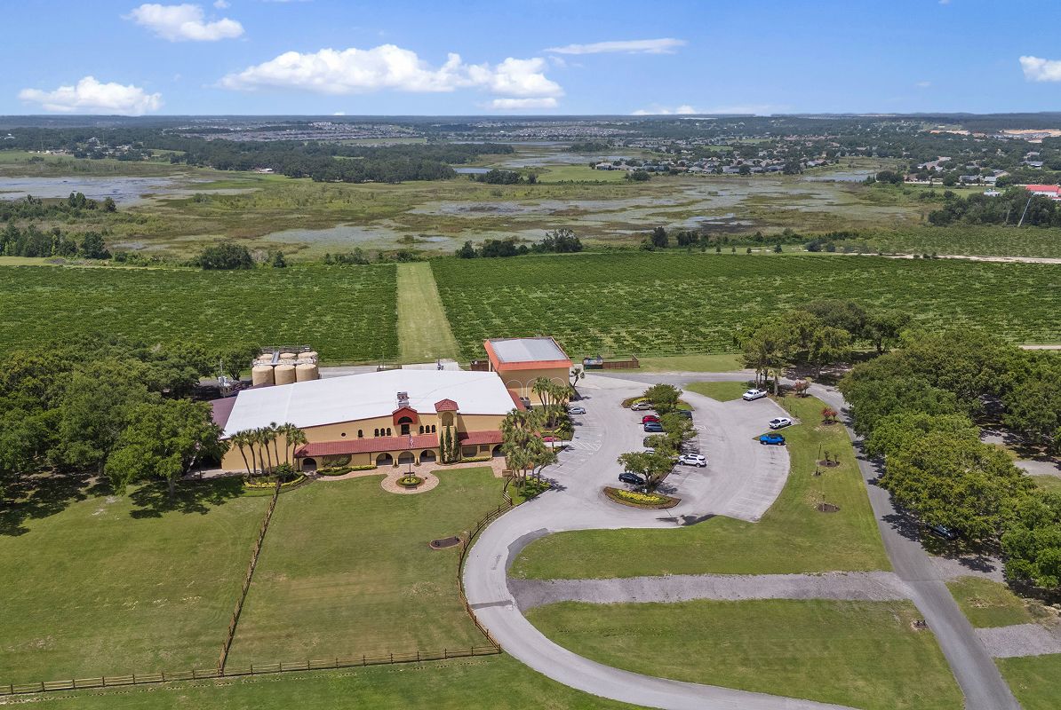 Minneola Lakeridge Winery Aerial 2of2