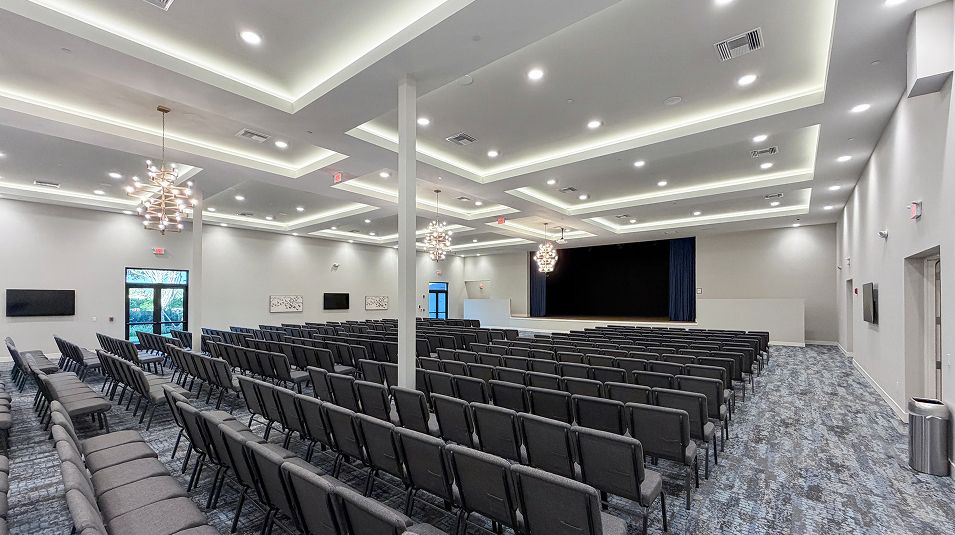 Delray Trails Amenity Clubhouse Interior Auditorium 1of7